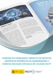 Ranking de visibilidad e impacto de revistas científicas españolas de Humanidades y Ciencias Sociales con sello de calidad FECYT