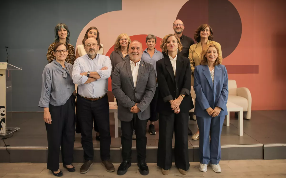 Foto de grupo evento Futuro de la Comunicación Científica