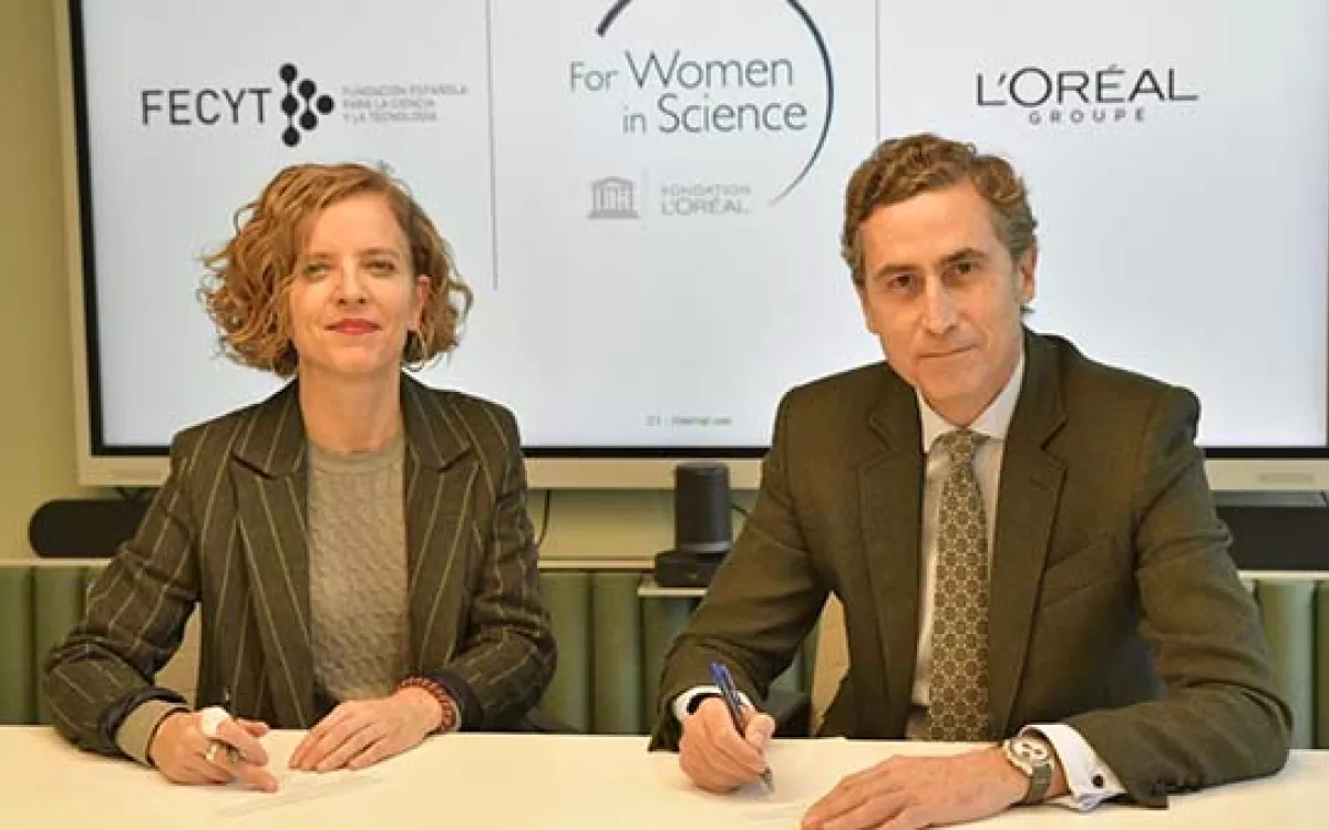 L’Oréal Groupe y FECYT se alían para impulsar el programa “For Women in Science” que fomenta el desarrollo de las mujeres en la ciencia y la tecnología