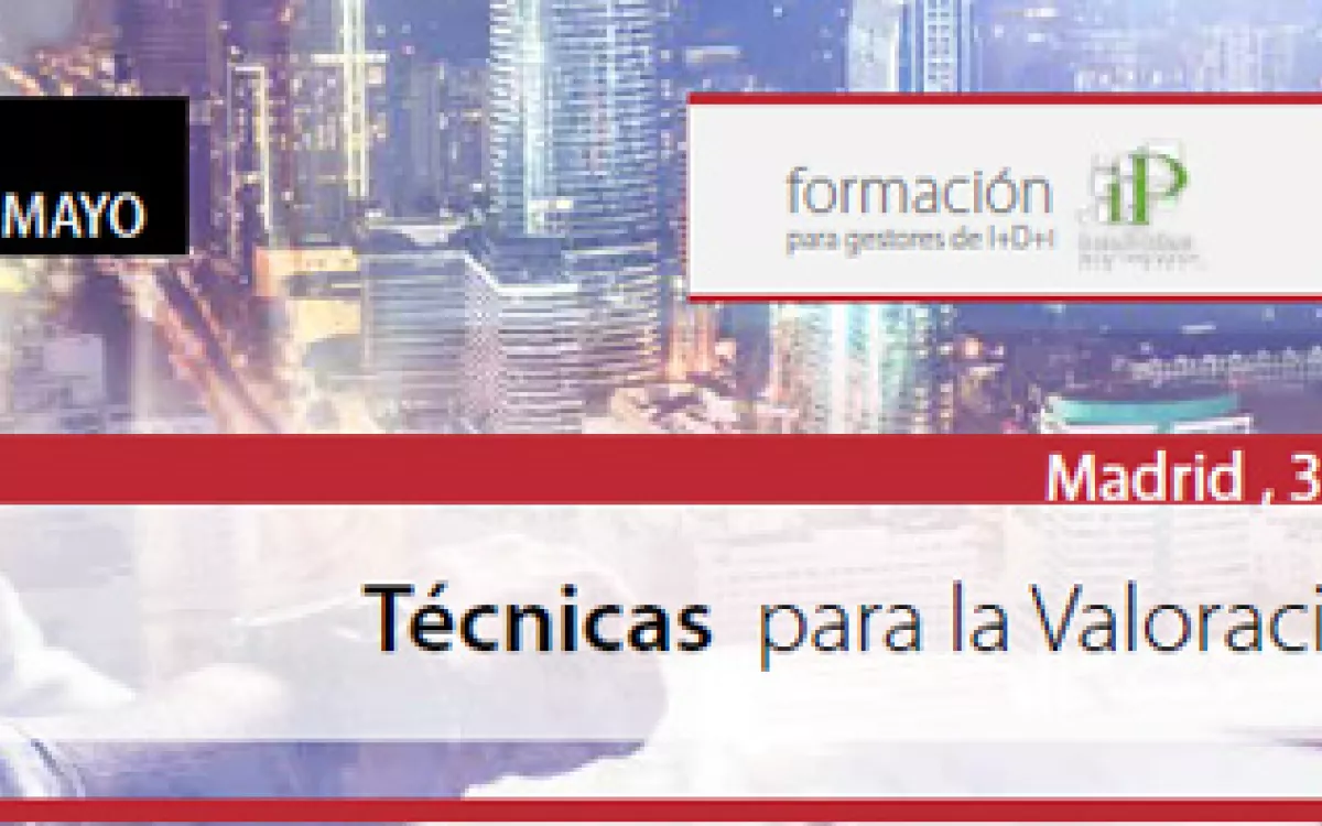 Curso Innovation Practitioners - Técnicas para la valoración de tecnologías
