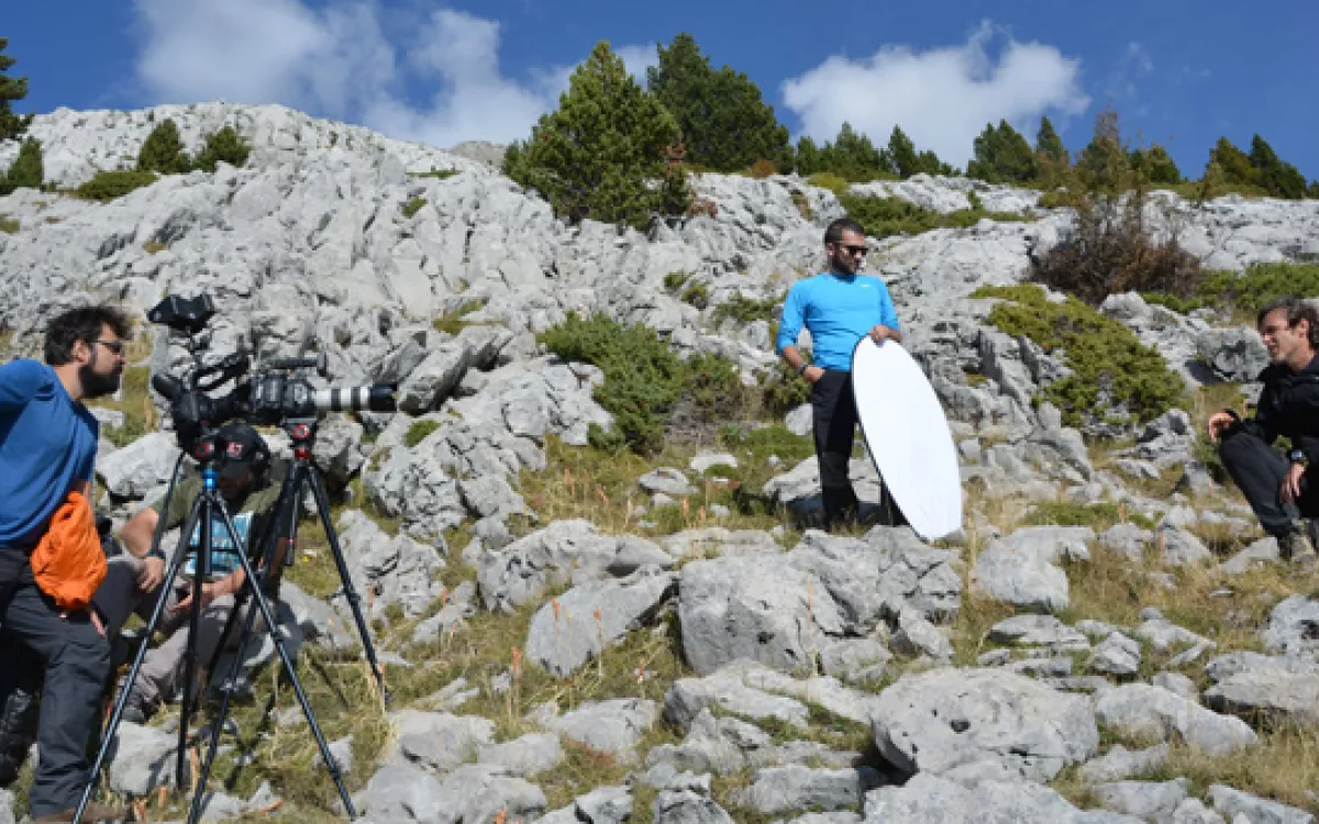 Comienza el rodaje del documental sobre el pasado del clima  “Chasing traces from the past”