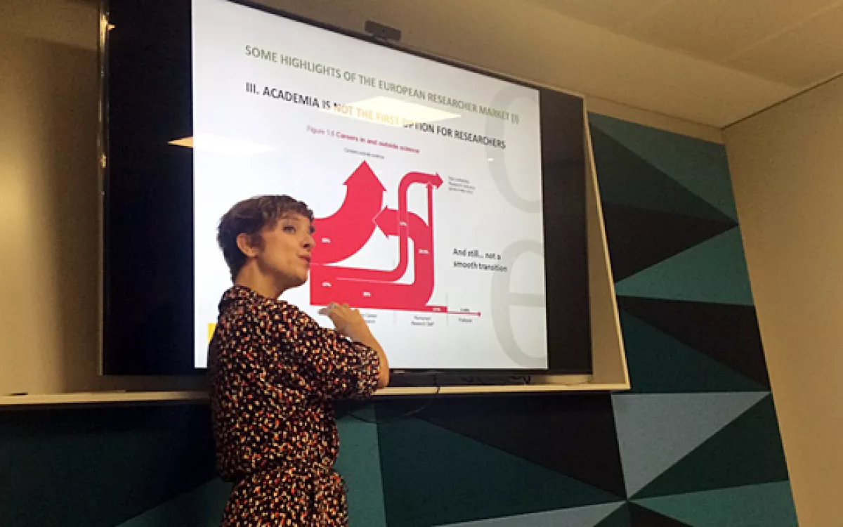 FECYT celebró un taller sobre el talento investigador más allá del ámbito académico