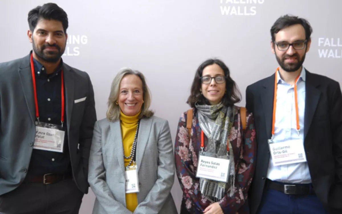 FECYT acompaña en Berlín a los finalistas de Falling Walls Lab