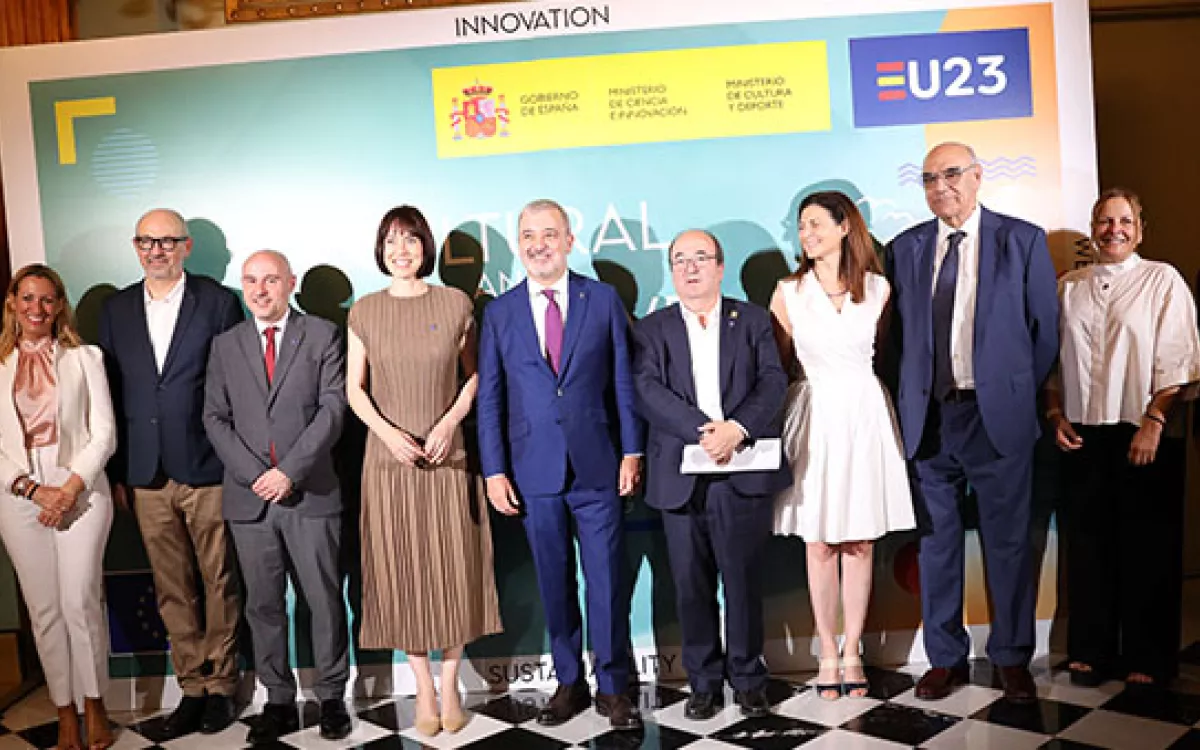  La ministra de Ciencia e Innovación, Diana Morant inaugura la conferencia “Las industrias culturales y creativas como impulsoras del desarrollo sostenible y el bienestar en las ciudades”