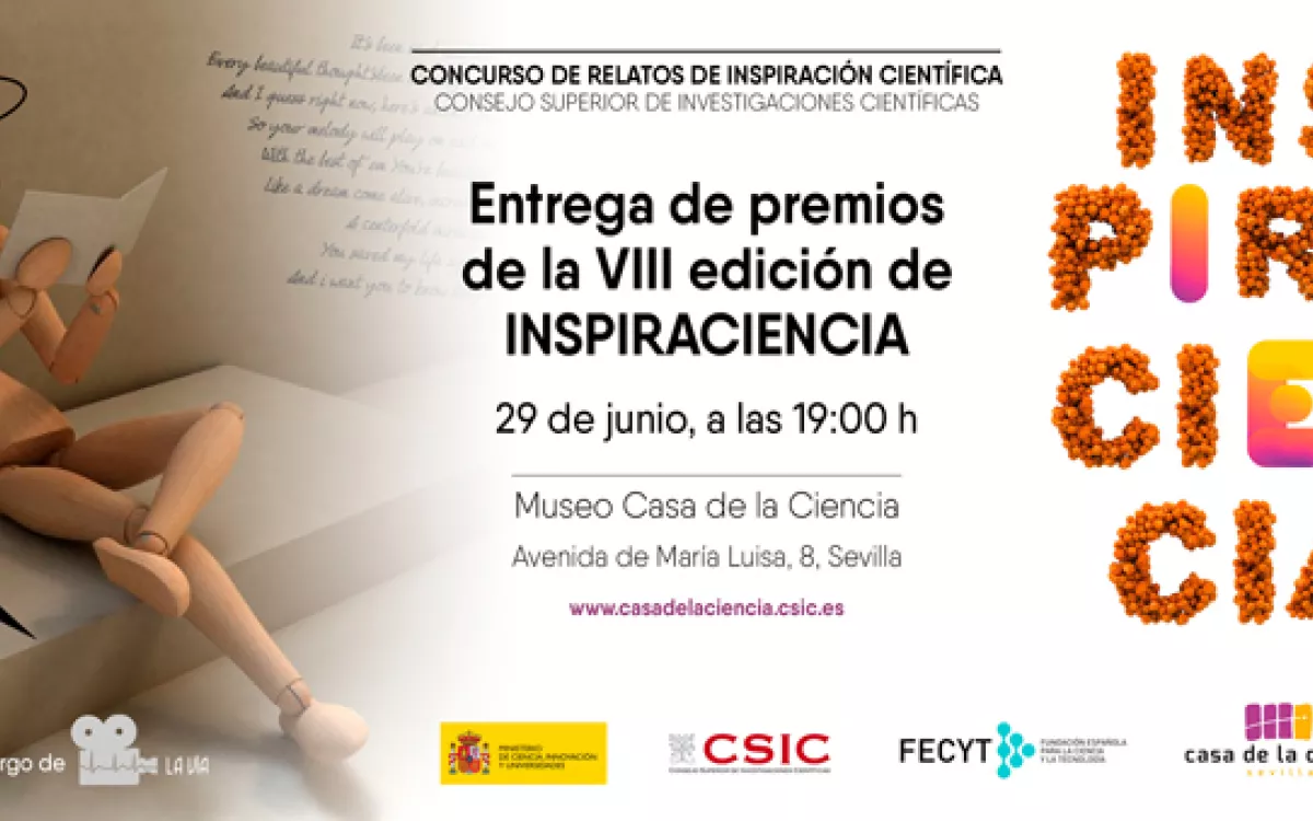 Se entregaron los premios de la VIII edición de Inspiraciencia en Sevilla