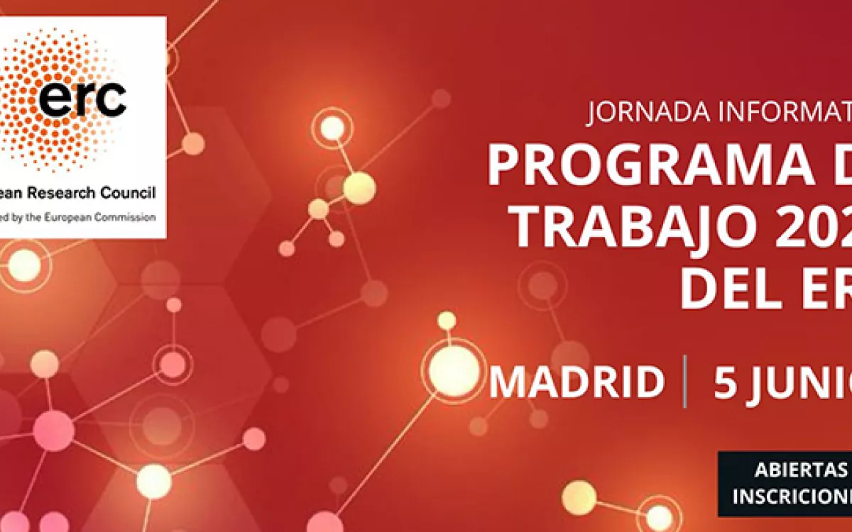 FECYT organiza una jornada informativa sobre el Programa de Trabajo 2024 del Consejo Europeo de Investigación 
