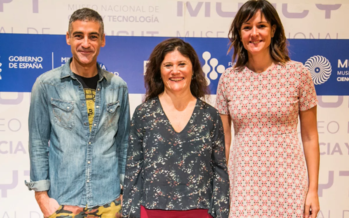 Mónica López y Albert Barniol inauguran el programa "Corazón Verde" en el MUNCYT Alcobendas