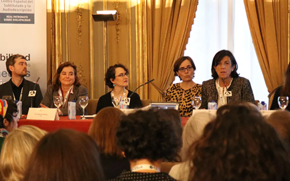 La directora general de FECYT, Paloma Domingo, participa en la I Jornada de Museos Accesibles MUSEAC