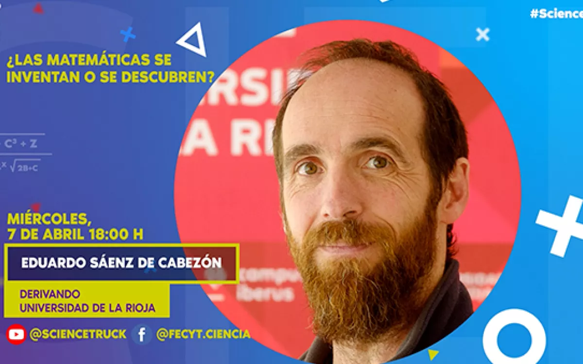 Eduardo Sáenz de Cabezón explica en ‘Science Truck’ si las Matemáticas se inventan o se descubren 
