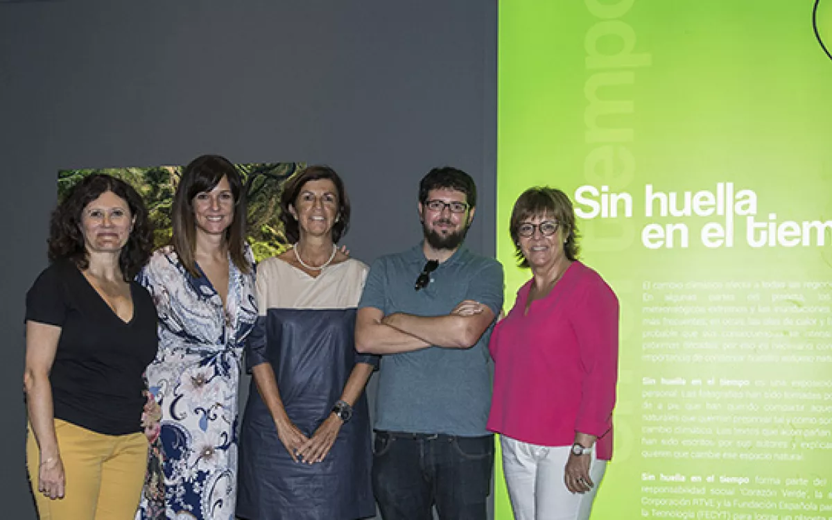 FECYT y RTVE inauguran la exposición de fotografía ‘Sin huella en el tiempo’