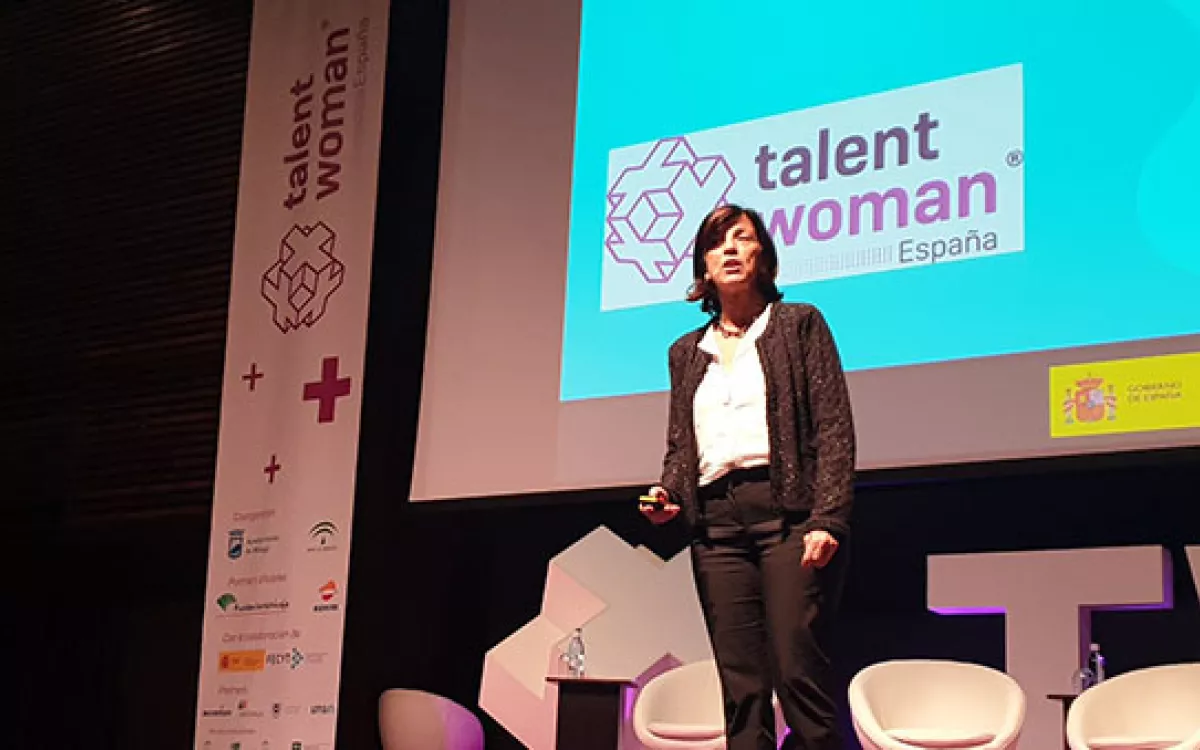 La directora general de FECYT, Paloma Domingo, participa en Talent Woman