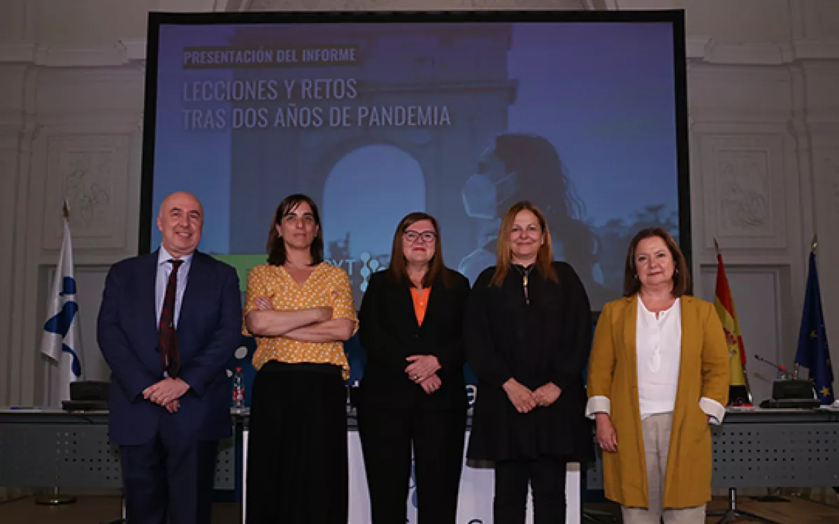 FECYT presenta el informe Lecciones y retos tras dos años de pandemia