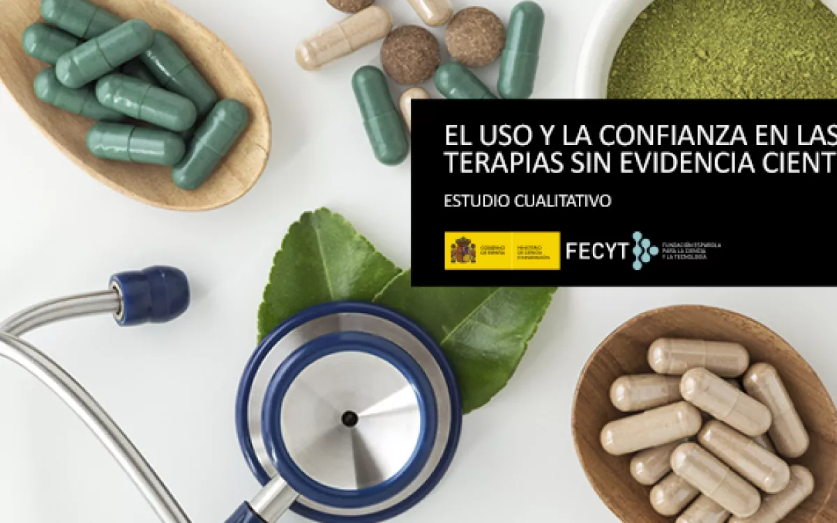  FECYT realiza un estudio sobre el uso y la confianza en las terapias sin evidencia científica