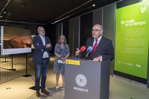 La sede coruñesa del MUNCYT acoge la exposición "Sin huella en el tiempo"