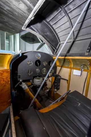 El MUNCYT de A Coruña expone el “Link Trainer”, el primer simulador comercial de vuelo del mundo