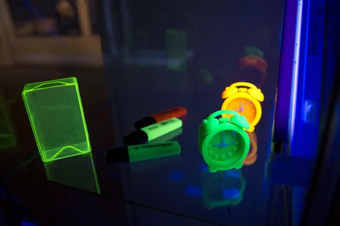 Visita al taller "Laboratorio de Luz" en el MUNCYT de Alcobendas