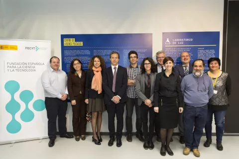 Visita al taller "Laboratorio de Luz" en el MUNCYT de Alcobendas