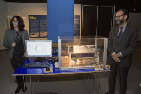 Visita al taller "Laboratorio de Luz" en el MUNCYT de Alcobendas