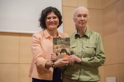 Jane Goodall hace balance de sus 55 años de investigación en África en el MUNCYT