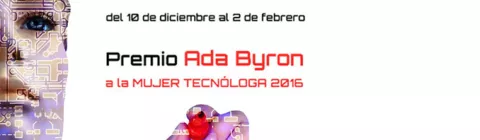 Premio Ada Byron a la mujer tecnológica 2016