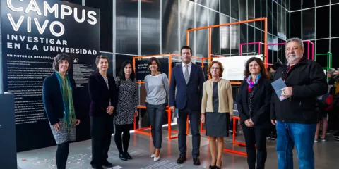 Exposición Campus vivo: la importancia de la investigación en las universidades