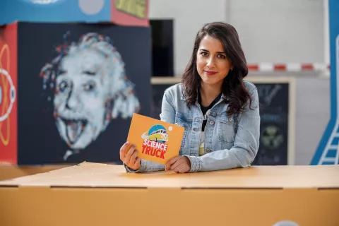 La Comisión Europea preselecciona el proyecto Science Truck para los Premios de Alfabetización Mediática 2019