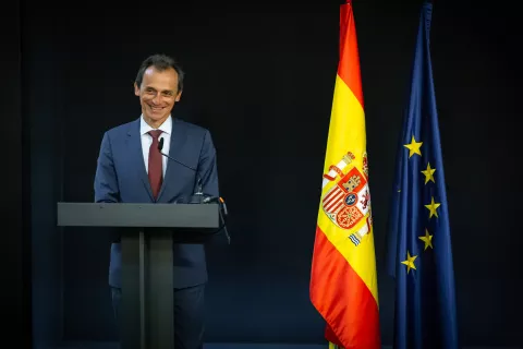 El Ministro de Ciencia e Innovación, Pedro Duque, visita la sede de Alcobendas del MUNCYT