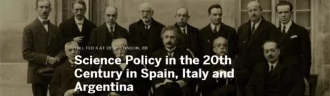 Debate sobre política y ciencia en España en la primera mitad del s. XX