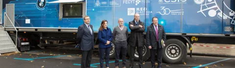 Movilab, el laboratorio científico sobre ruedas, llega a Logroño