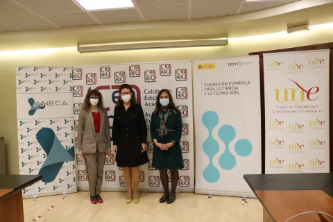 ANECA, FECYT y UNE renuevan el convenio para mantener el Sello de Calidad en Edición Académica