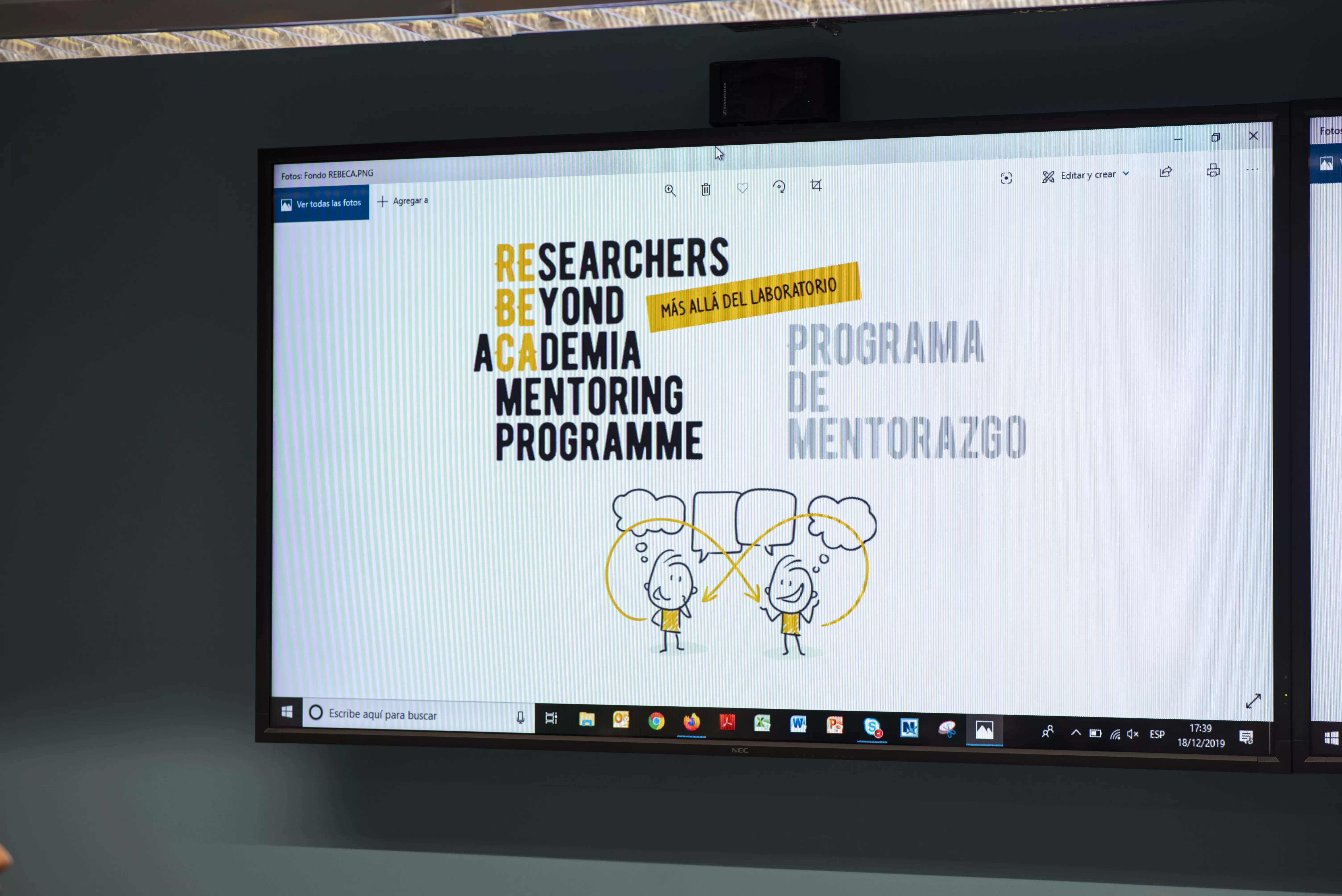 FECYT organiza un encuentro para cerrar la primera edición del programa de mentorazgo REBECA 