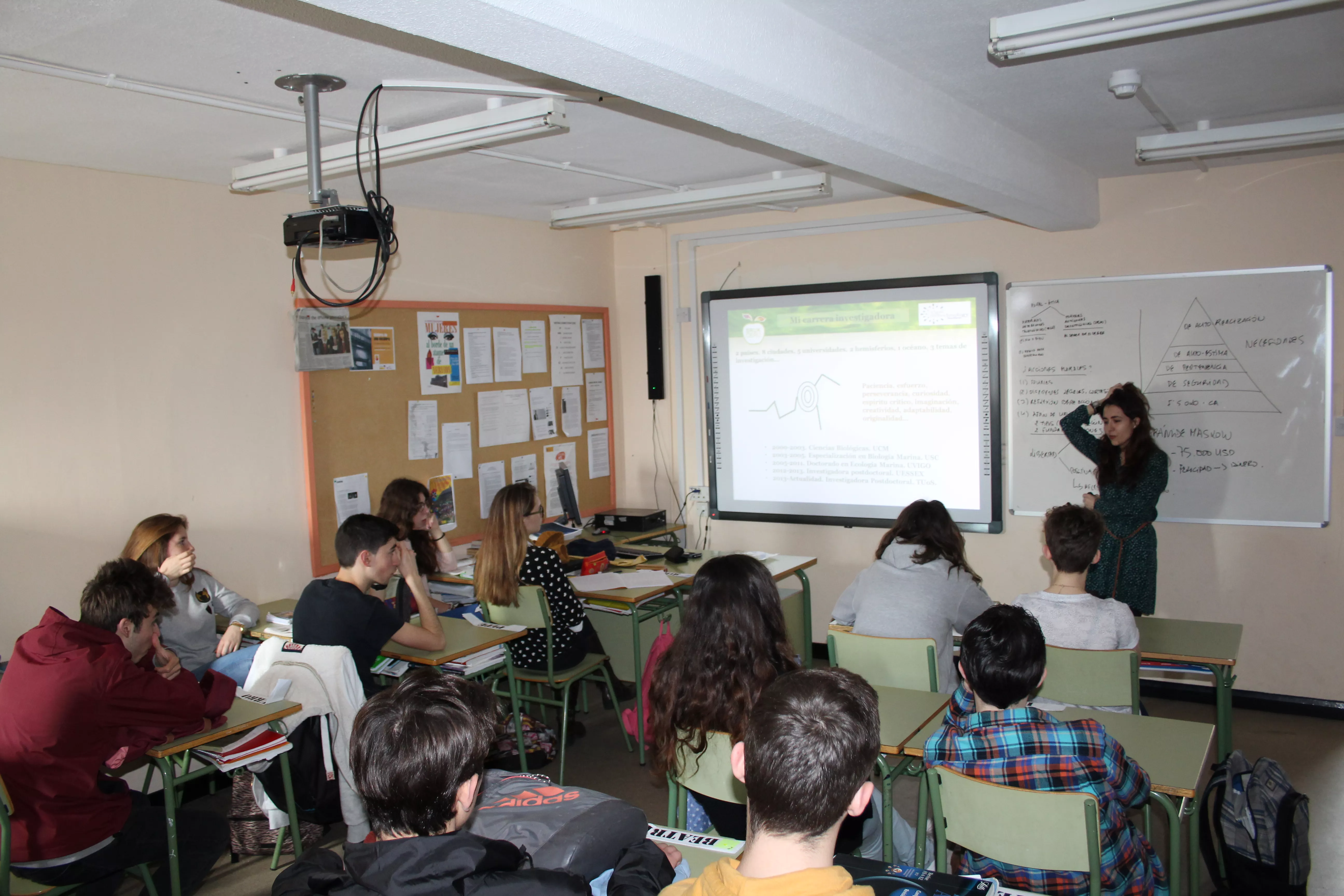 El programa “Ciencia en el aula” en Londres profundiza en las aplicaciones de la biología marina
