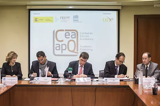 ANECA, FECYT y UNE ponen en marcha el sello de calidad para colecciones científicas
