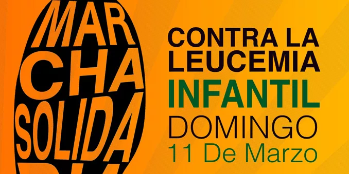 Primera marcha solidaria contra la leucemia infantil en Cartagena 