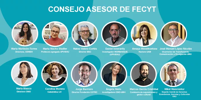 FECYT crea un Consejo Asesor como órgano consultivo y de asesoramiento técnico de la Fundación