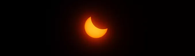 El eclipse solar se pudo observar desde el MUNCYT de Alcobendas