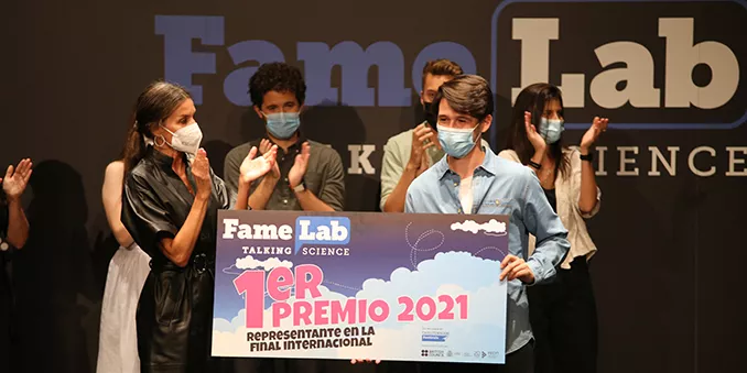 Jesús Victorino Santos representará a España en la final internacional de monólogos científicos FameLab