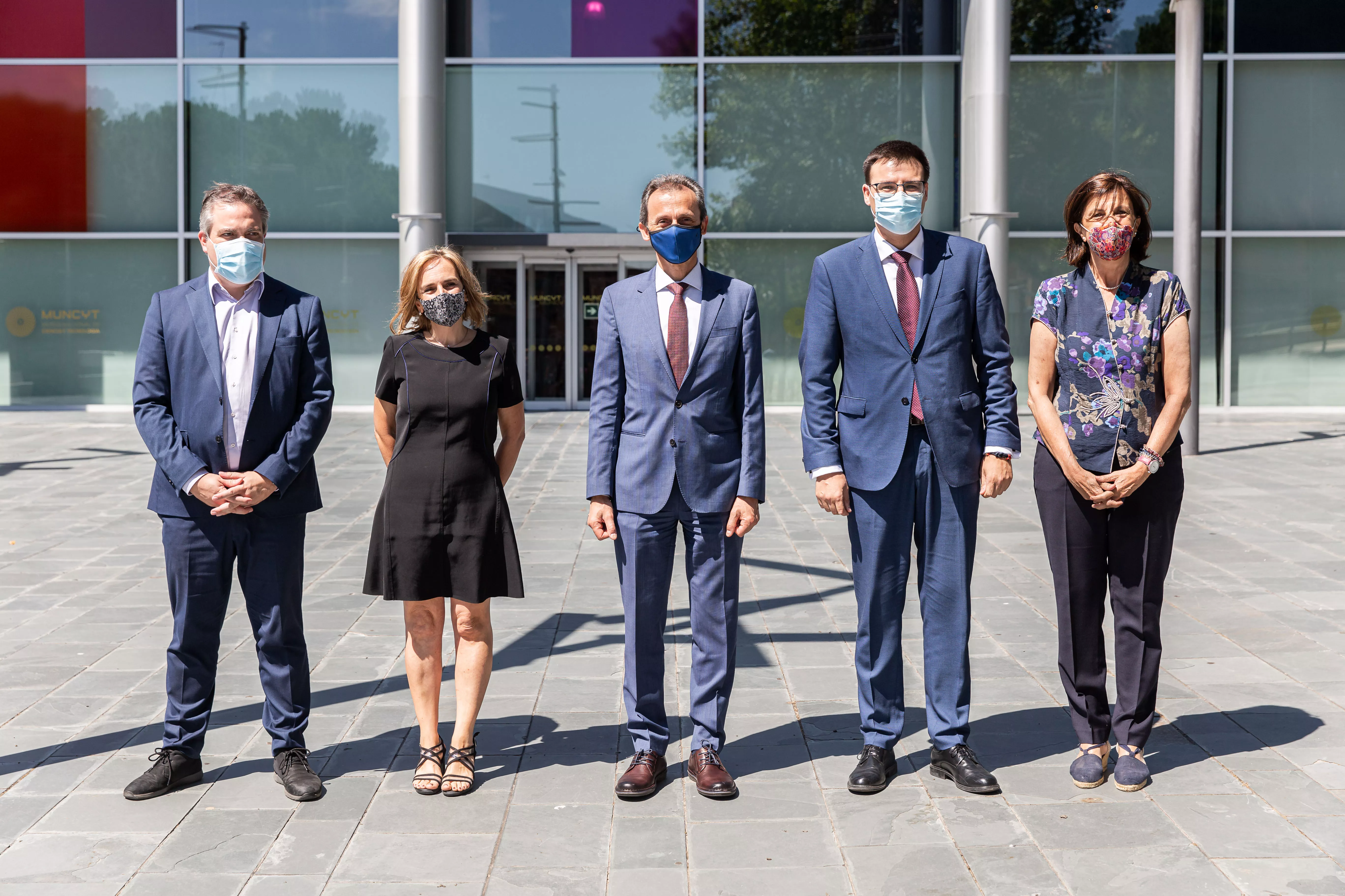 El Ministro de Ciencia e Innovación, Pedro Duque, visita la sede de Alcobendas del MUNCYT