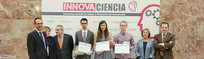 Tres jóvenes inventores ganan los premios Innovaciencia 2015 