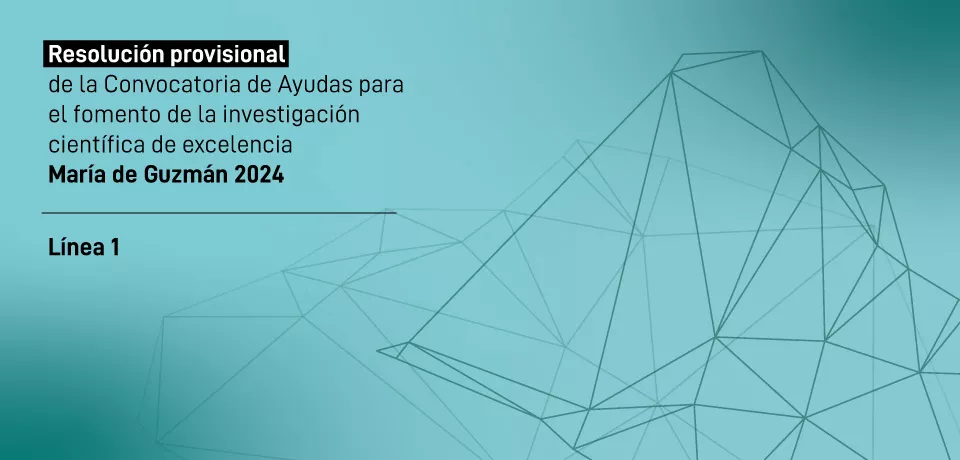 FECYT publica la resolución provisional de la Convocatoria de Ayudas para el fomento de la investigación científica de excelencia María de Guzmán 2024