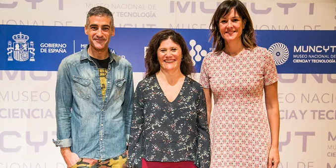Mónica López y Albert Barniol inauguran el programa "Corazón Verde" en el MUNCYT Alcobendas