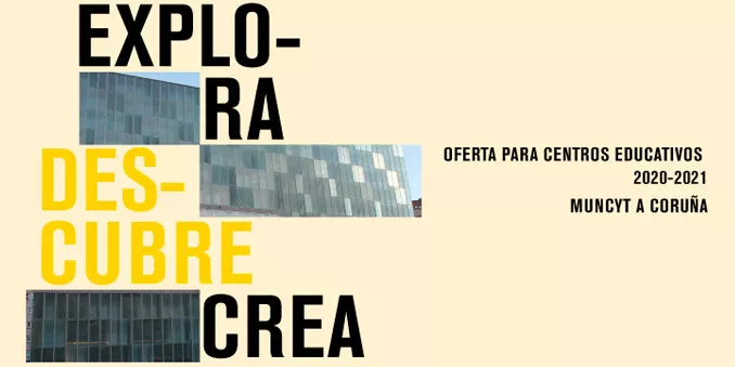 El MUNCYT de A Coruña desarrolla una oferta especial en modalidad virtual dirigida a centros escolares