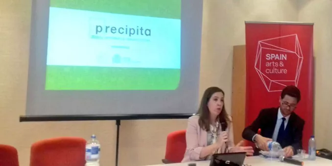 Precipita comparte su experiencia con emprendedores creativos en Bruselas