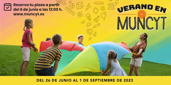 FECYT y el Museo Nacional de Ciencia y Tecnología, MUNCYT, organizan los campamentos científicos "Verano en MUNCYT"