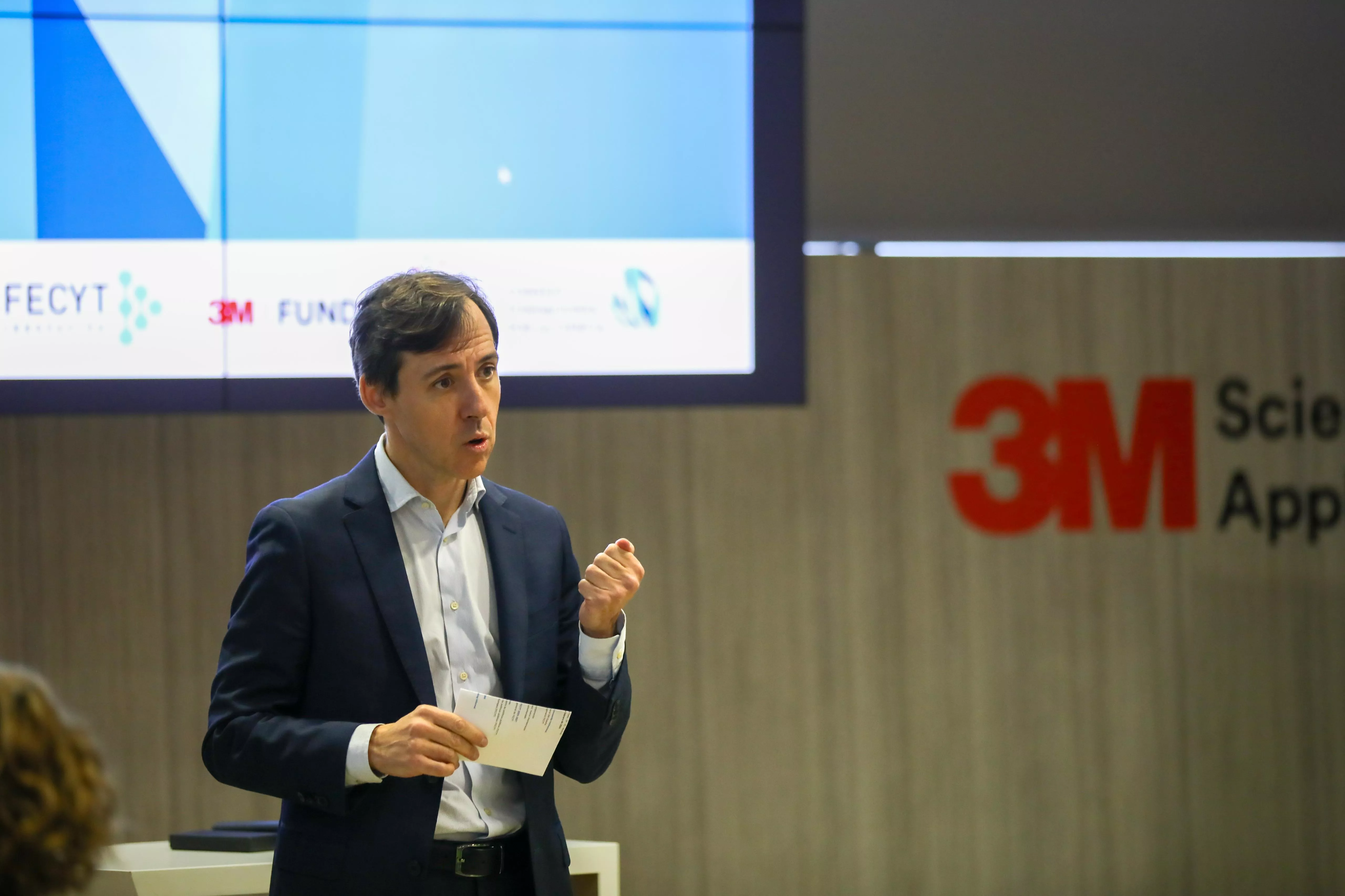 Roberto Anta durante su intervención